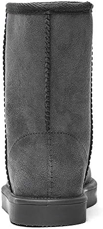 DKSUKO Women's Classic Waterproof Snow Boots Winter Boots
