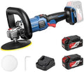 Dong Cheng 20V Brushless Cordless Polisher Kit, 6" Pad, 2 x 4.0Ah Batteries
