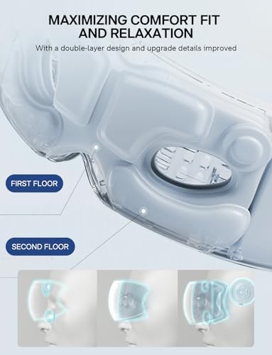 Eye Massager with Heat, Massaging Eye Mask