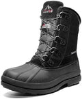 NORTIV 8 Men's Waterproof Winter Snow Boots