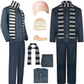 Men Costume Outfit Uniform Men Coat Pants Full Set Halloween