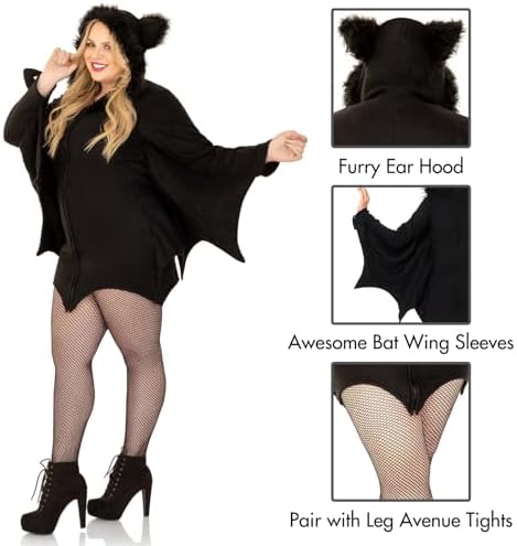 Leg Avenue Women's Cozy Bat Costume