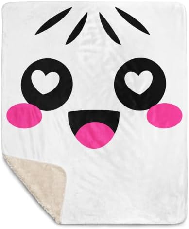 Squishy Dumpling Easy Halloween Costume Graphic Sherpa Throw Blanket