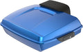 Advanblack Road Glide Tour Trunk Pack Electric Blue Razor Tour Trunk Pack Backrest Pad for '97-'25 Harley Touring Road King Street Glide Electra Glide CVO models