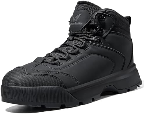 Wondamo Men's Insulated Winter Snow Boots