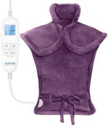 RENPHO Electric Heating Pad for Back with 6 Heat Levels, Christmas Gift