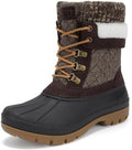 STQ Women's Duck Boots Waterproof Winter Snow Boot