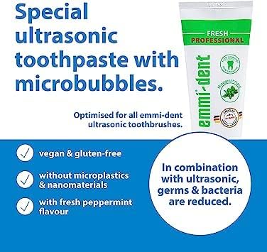 Emmi-dent Ultrasonic Toothpaste with Nano-Bubbles (Fresh, 5 Pack)