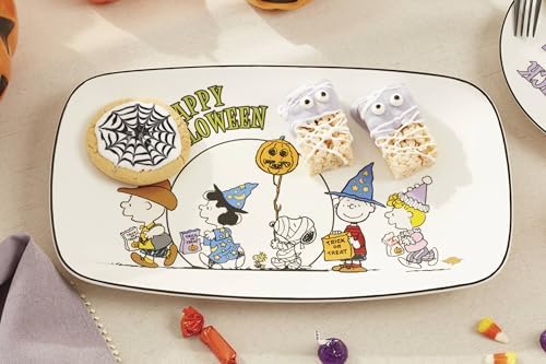 Lenox Peanuts Great Pumpkin Porcelain Halloween Serving Tray