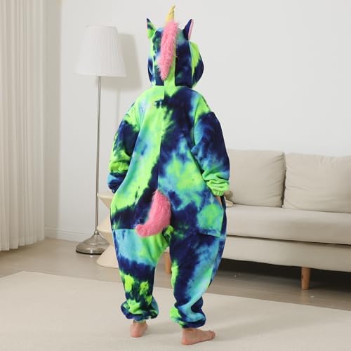 One Piece Pajamas Animal Kids Onesie, Animal Pajamas Halloween Cosplay Costume for Girls Boys