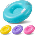 Shappy 4 Pack Inflatable Snow Tubes Heavy Duty