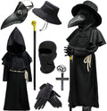 Wakejoy Plague Doctor Costume Kids Scary Halloween Costumes Outfits 120