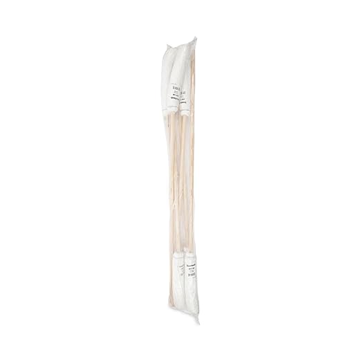 Boardwalk BWK116R Deck Mop, 48" Wooden Handle, 16oz Rayon Fiber Head (Pack of 6)