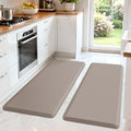 HappyTrends 2 PCS Kitchen Mat Cushioned Anti-Fatigue Floor Mat,