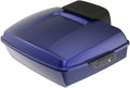 Advanblack Road Glide Tour Trunk Pack Zephyr Blue Chopped Tour Trunk Pack Backrest Pad for '97-'25 Harley Touring Road King Street Glide Electra Glide CVO models