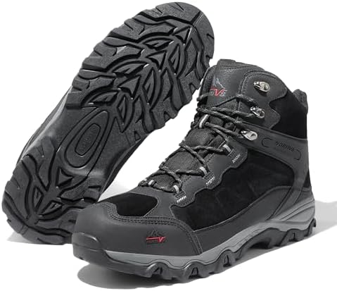 NORTIV 8 Men's Waterproof Lightweight Hiking Boots