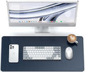 Satechi Vegan-Leather Desk Mat, Scratch and Water Resistant, Blue