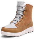 DREAM PAIRS Women's Winter Snow Boots Lace Up Warm Comfortable Faux Fur Lining Outdoor Ankle Booties