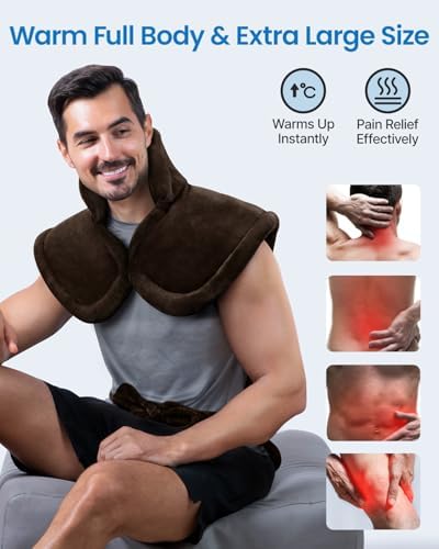 RENPHO Large Heating Pad for Back, Christmas Gift for Men Dad Husband
