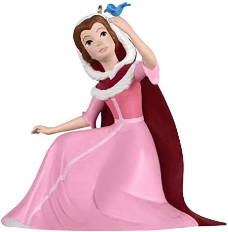 Hallmark Keepsake Christmas Ornament 2020, Disney Beauty and the Beast Something There Belle (1799QXD6544)