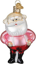 Old World Christmas Santa in Suspenders Tree Ornament
