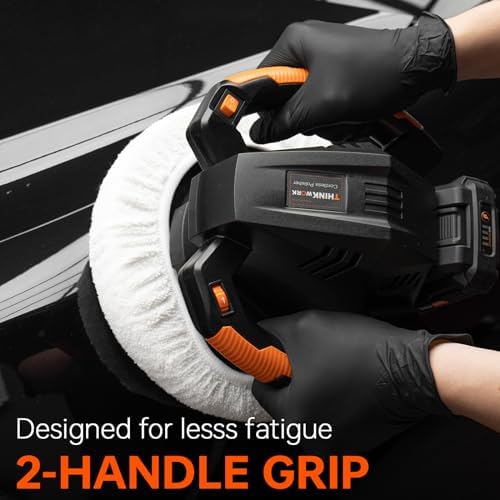 20V Cordless Buffer Polisher,10 Inch Portable Polishing Machine Kit for Car