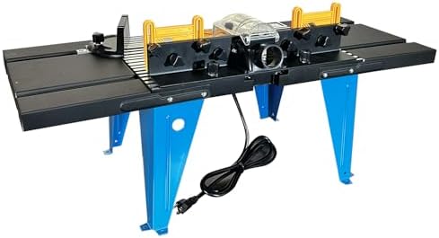 Benchtop Woodworking Router Table Light-Weight and Portable (NO Router)