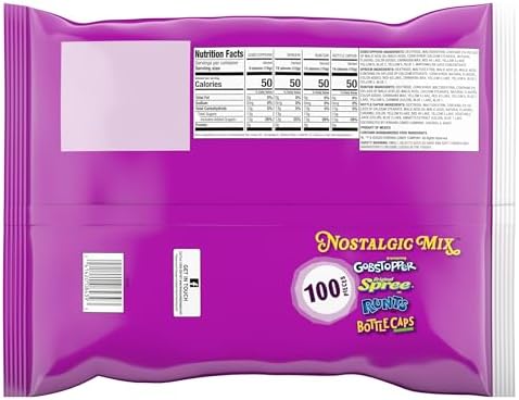 Gobstopper & Spree Nostalgic Party Mix, Hard Candy, 36.5 oz, 100 Ct