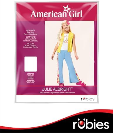 Rubies at Party City American Girl Costume for Kids, Girls Costume