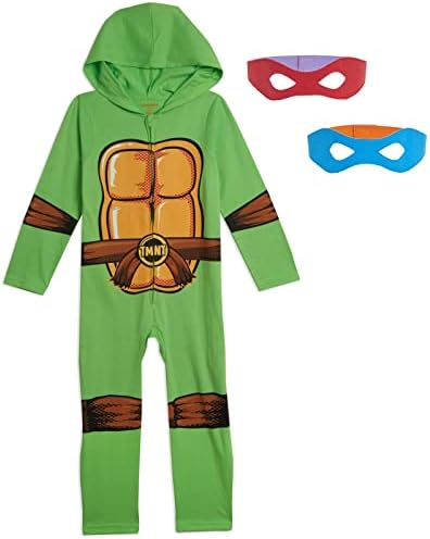TEENAGE MUTANT NINJA Turtles Matching Family Cosplay Hooded One Piece Set