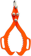 2 Serrated Claw Hook,Log Lifting Tongs, Heavy Duty Grapple Timber Claw,Lumber Skidding,Log Lifting -18in