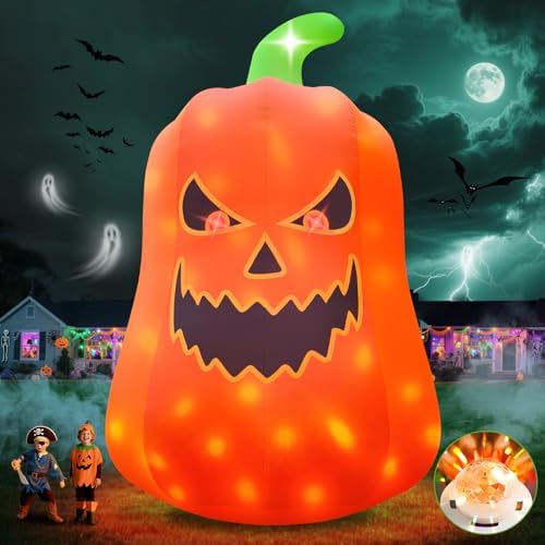 Kalolary 20FT Tall Halloween Inflatables Pumpkin Outdoor Decorations