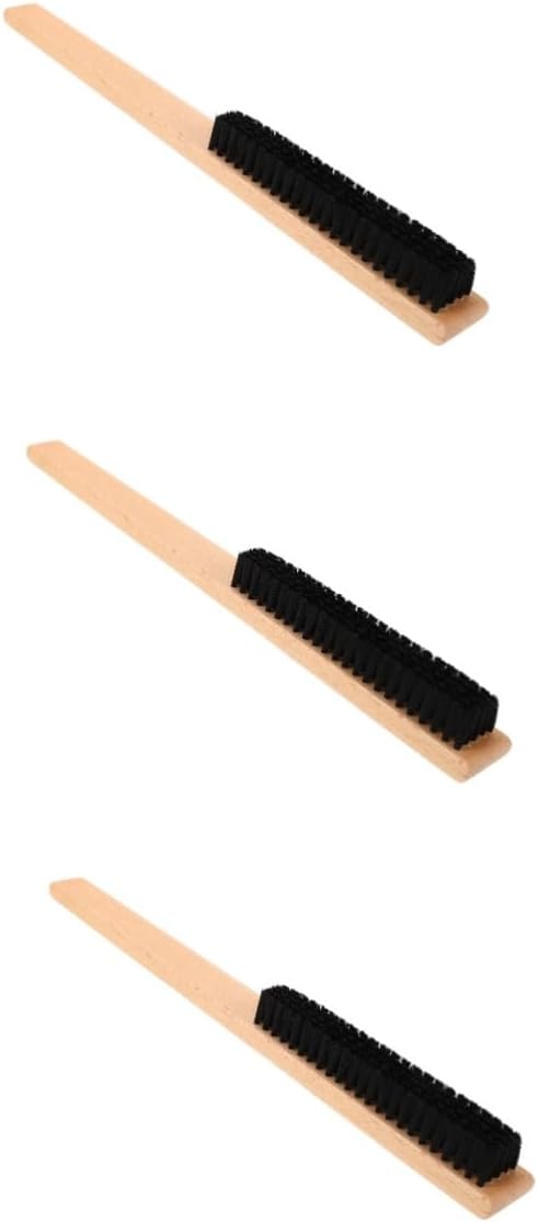 3pcs Bristle Coat Cleaning Brush for Clothes and Hats Laundry Brush for Stains for Canvas Shoes and Delicate Fabrics Use
