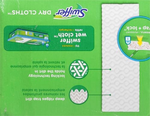 Swiffer Sweeper Dry Sweeping Pad,Multi Surface Refills for Dusters Floor Mop,with Febreze Lavender,32 Count (Pack of 4)