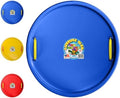 27" Lifetime Saucer Sled - Durable High-Density Plastic, Handles, Ideal for Adults, Kids, and Teens - 1 Person Snow Sled for Kids and Adults