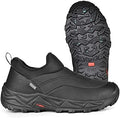 XPETI Winter Snow Casual Slip-on Loafers for Men Cocoon moc Waterproof Jungle Hiking Shoe,Easy Wear on/Off