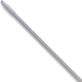 SPARTA Fiberglass Broomstick Replacement Broom Handle with Acme Threaded Tip for Industrial Cleaning Tools, Fiberglass, 60 Inches, Gray, (Pack of 12)