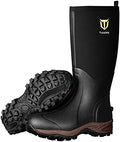 TIDEWE Rubber Neoprene Boots for Men and Women, Waterproof Rain Boot