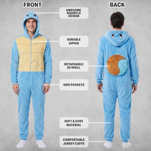 Get Trend Pokemon Anime | One-Piece Pajamas for Men Teens, S-2XL