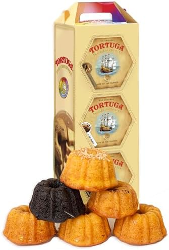 TORTUGA Caribbean Rum Cake Mix â€“ - The Perfect Premium Gourmet Gift , 4 Ounce (Pack of 6)