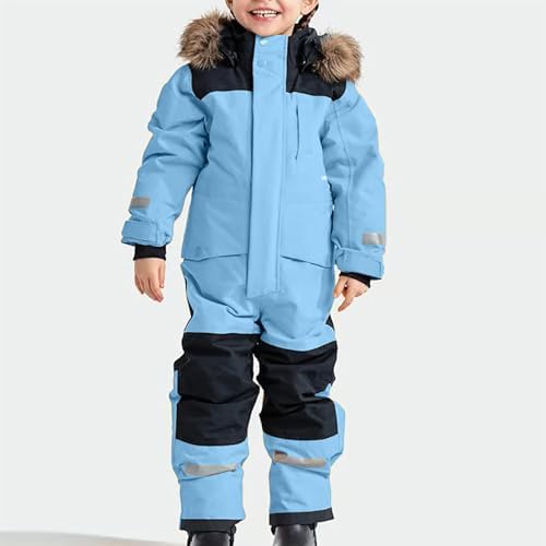 Snow Suit for Kids Boys Girls One Piece Winter Toddler Snowsuit