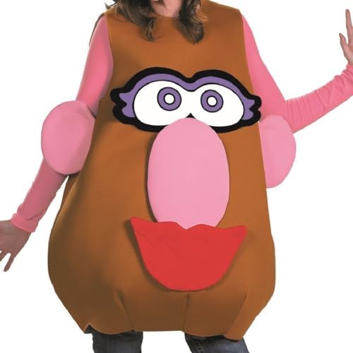 Potato Head Costume, Official Mr. and Mrs. Potato Head Costume with Detachable Features