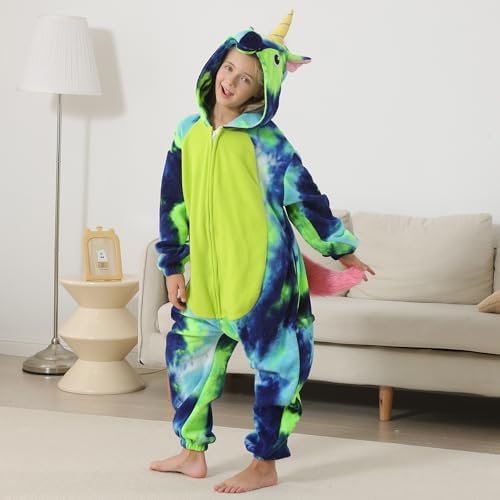 One Piece Pajamas Animal Kids Onesie, Animal Pajamas Halloween Cosplay Costume for Girls Boys