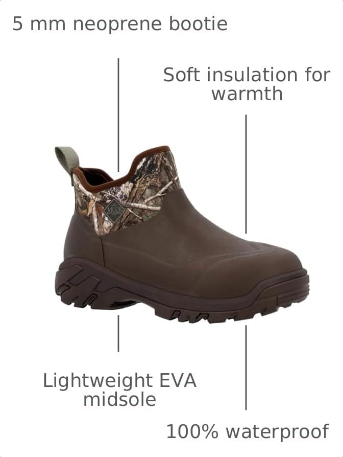 MUCK Men's Mossy Oak® Break Up Country™ Woody Max Boot