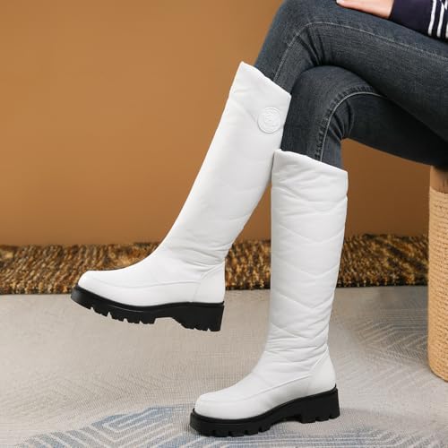 Women's Snow Boots Knee High Warm Winter Shoes
