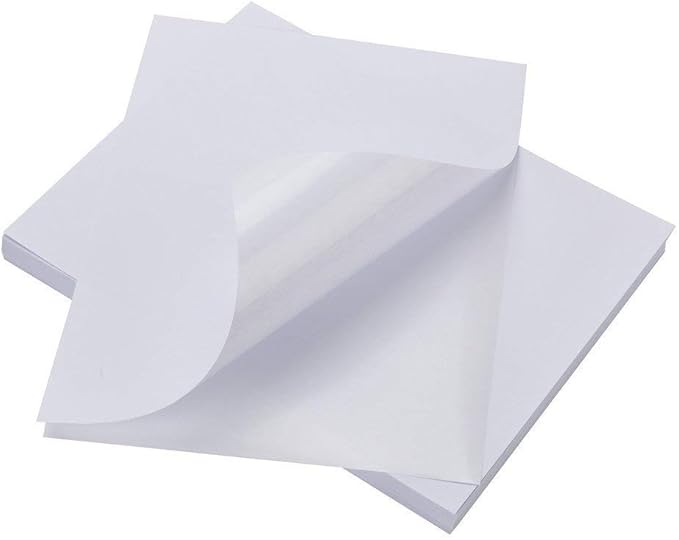 9527 Product 100 Sheets Sticker Labels 8-1/2" x 11" Shipping Address Labels for Laser/Ink Jet Printer,100 Labels.