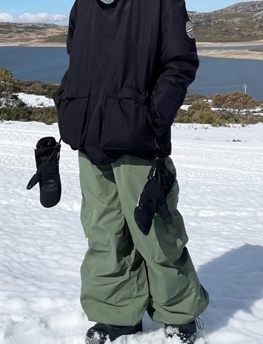 GSOU SNOW Women Men Baggy Snowboard Pants Ski Snow Pants Waterproof