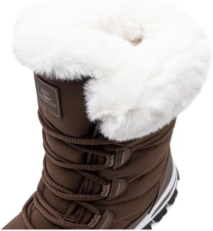 HOBIBEAR Women's Snow Boots Water Resistant Winter Shoes