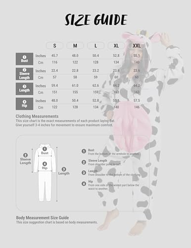 Spooktacular Creations Halloween Dalmatian Dragon Cow Costume, Animal Costume Hooded Jumpsuit for Halloween Cosplay Party