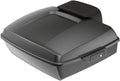 Advanblack Road Glide Tour Trunk Pack Gray Haze Chopped Tour Trunk Pack Backrest Pad for '97-'25 Harley Touring Road King Street Glide Electra Glide CVO models